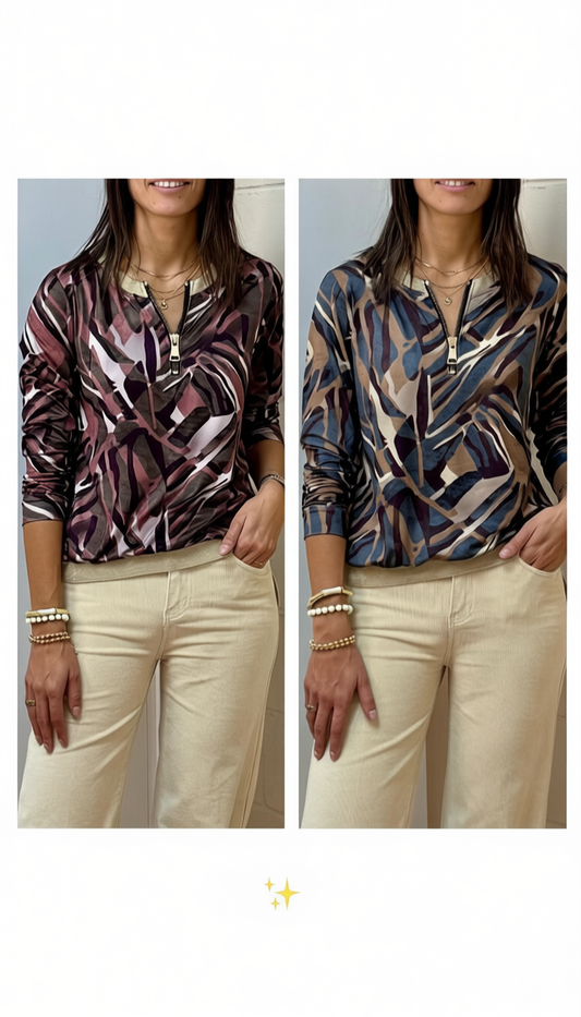 Camiseta Cremalleras