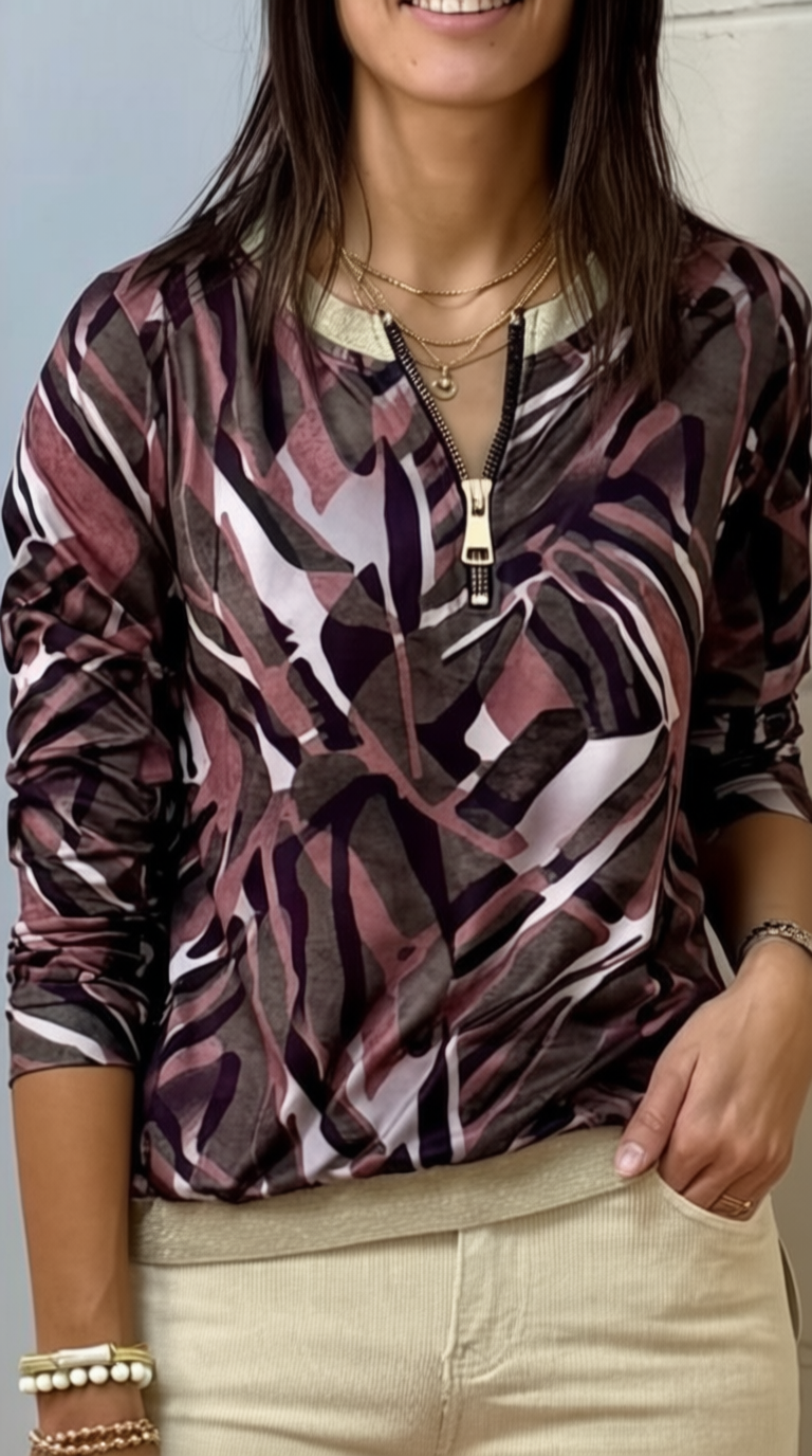 Camiseta Cremalleras