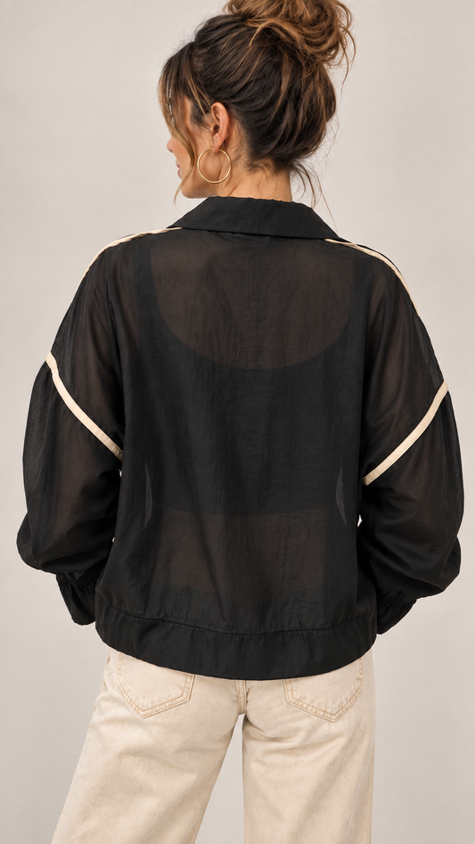 Chaqueta Nébula – Negro