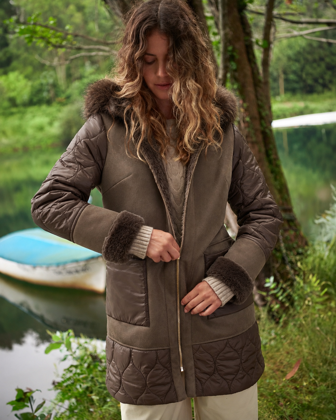 Parka Nube Le Option Nord Mujer