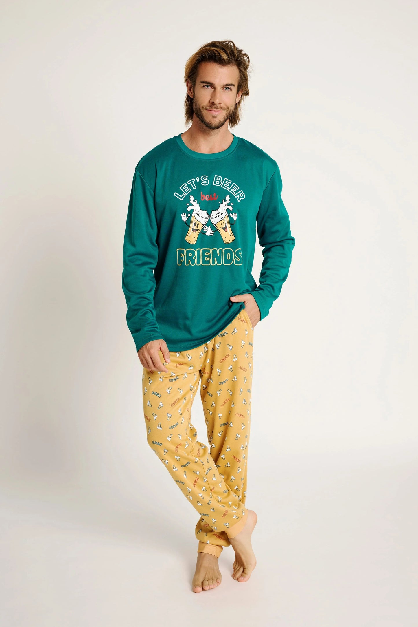 Pijama Let's beer friends