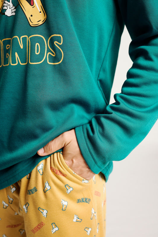 Pijama Let's beer friends