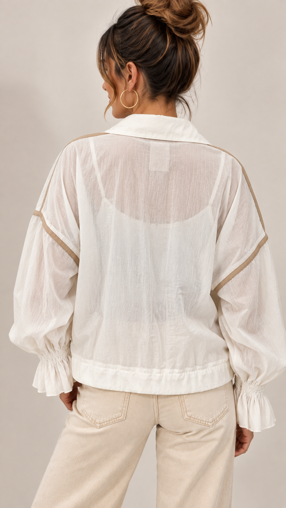 Chaqueta Nébula – Blanco