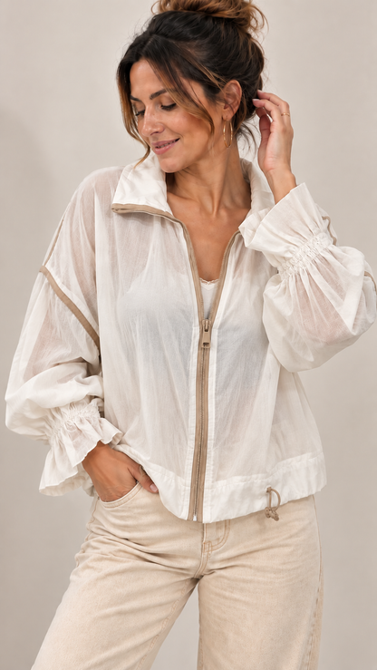 Chaqueta Nébula – Blanco