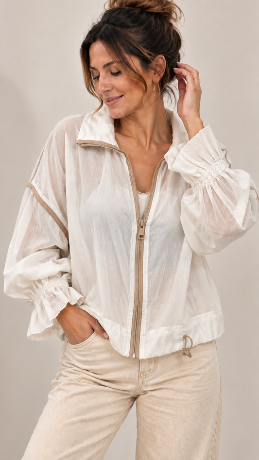 Chaqueta Nébula – Blanco
