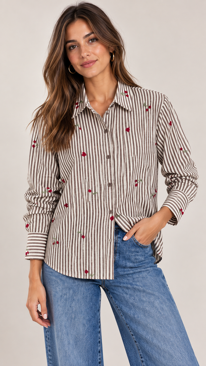 Camisa Cereza