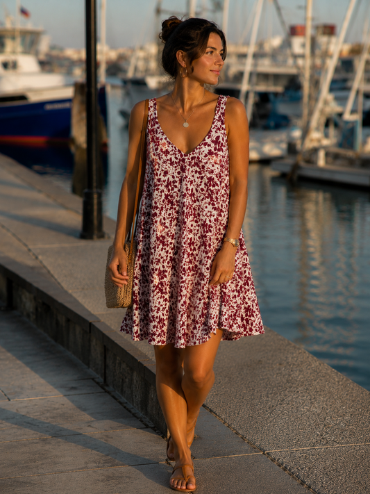 Vestido Carmen Flores