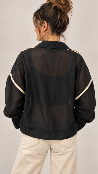 Chaqueta Nébula – Negro