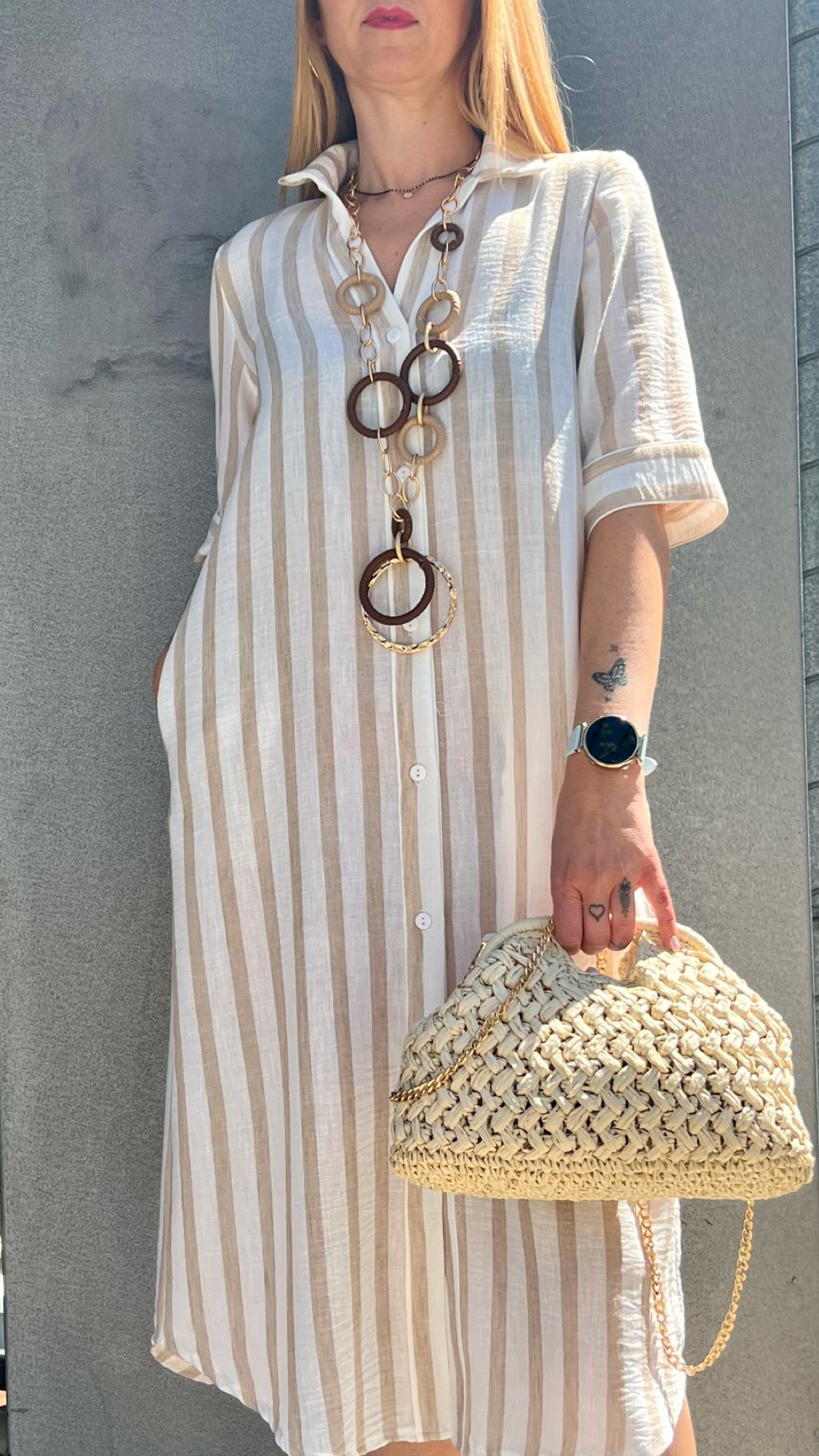 Vestido abierto