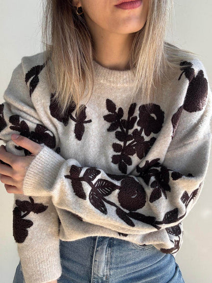 Suéter flores - Santana