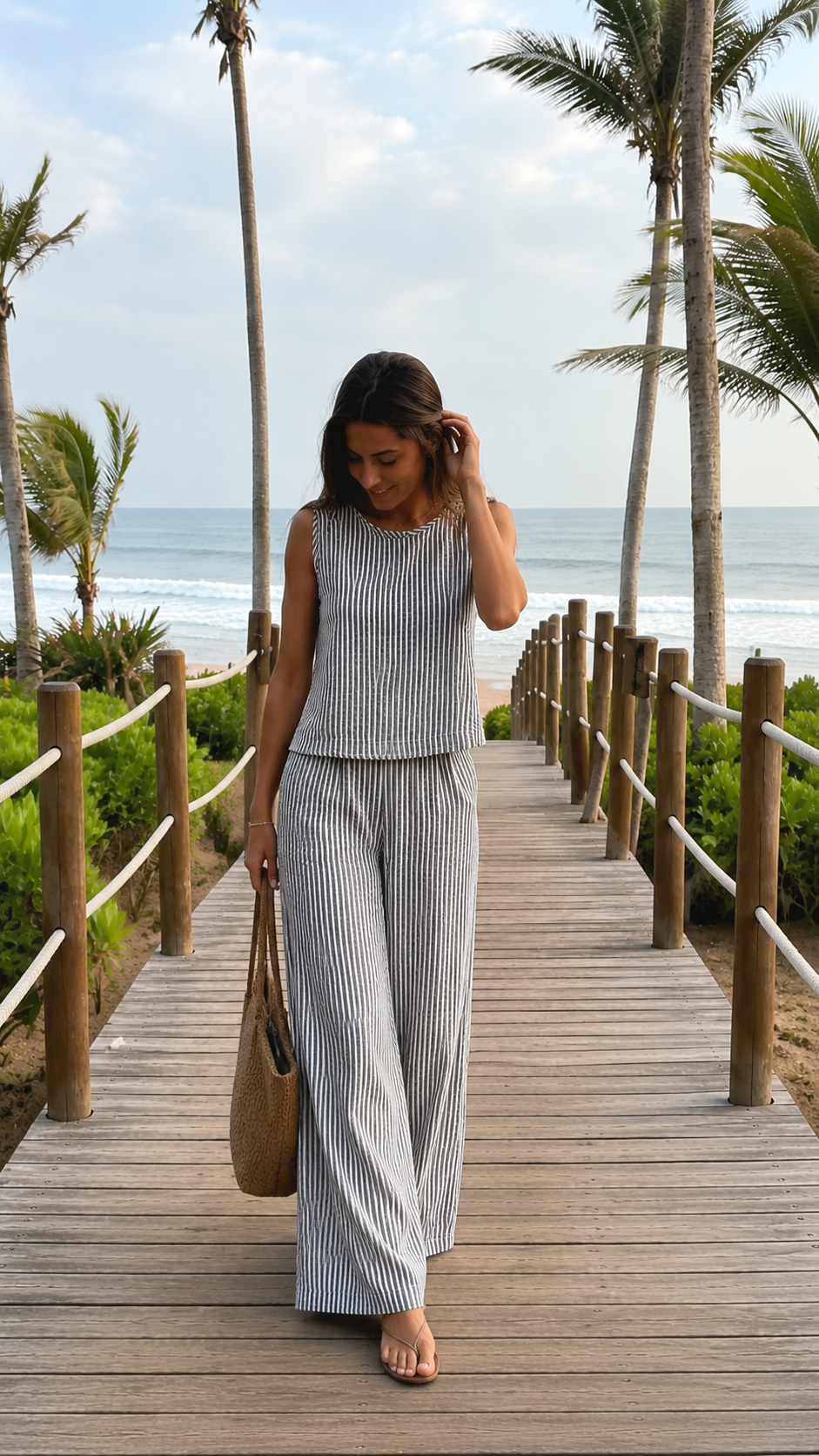 Pantalón rayas