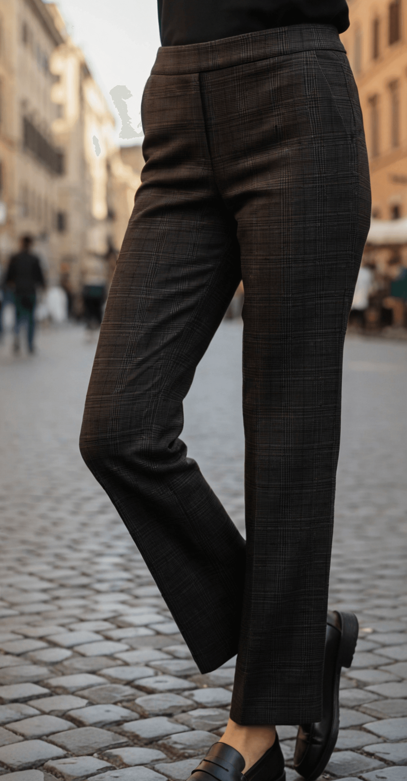 Pantalón cuadro - Santana