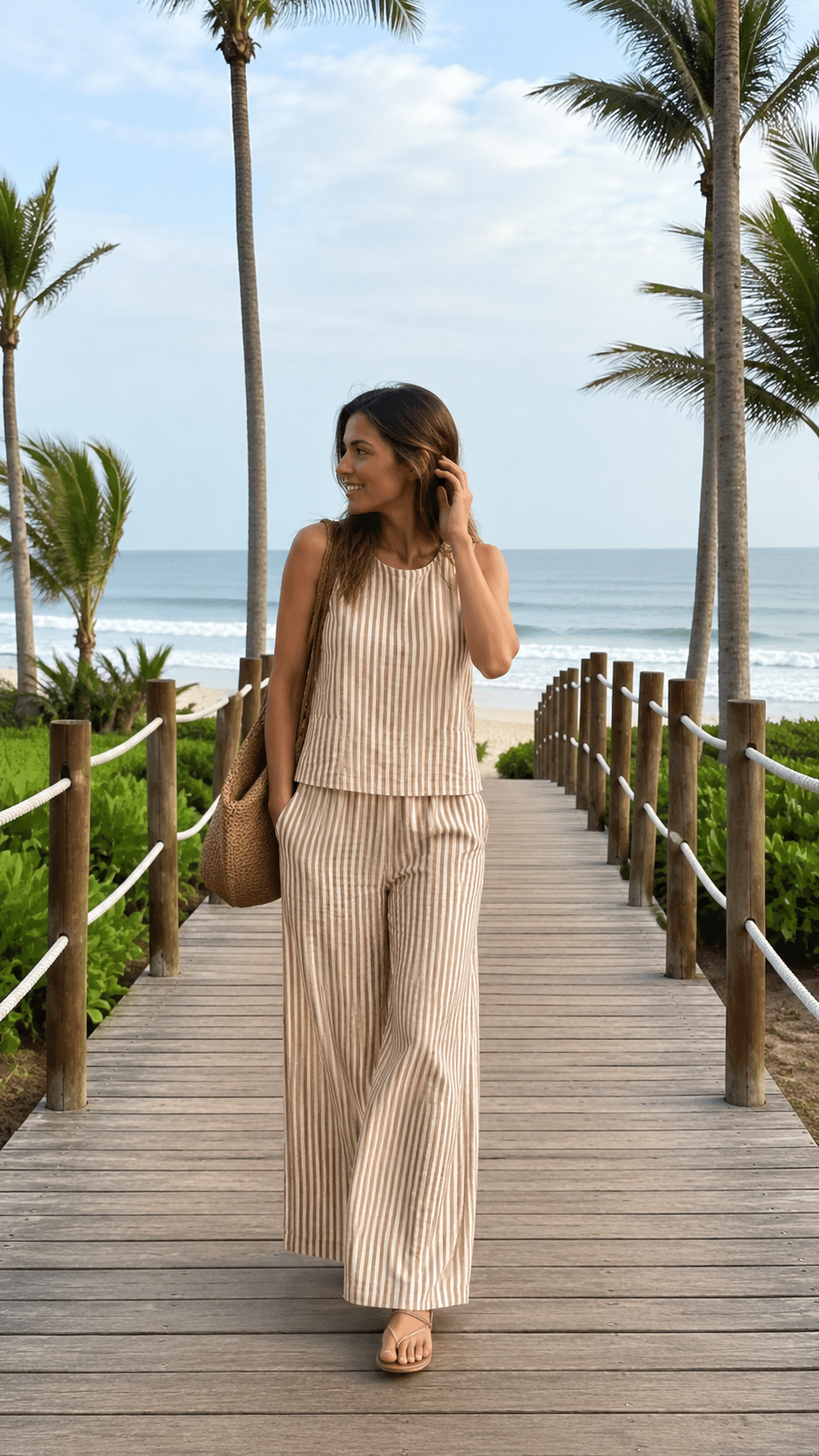 Pantalón rayas