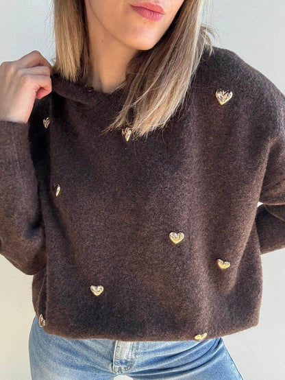 Suéter pelos marrón - Santana