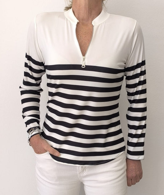 Camiseta Rayas negras