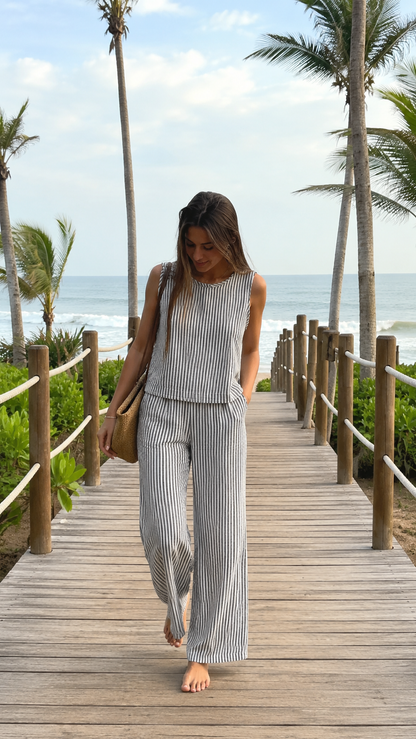 Pantalón rayas